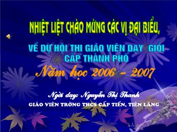 Bài giảng Đại số 9 - Tiết 51 - Bài 3: Phương trình bậc hai một ẩn