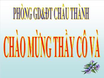 Bài giảng Đại số 9 - Tiết 8: Rút gọn biểu thức chứa căn bậc hai