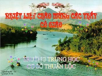 Bài giảng Hình học 6 - Đo độ dài đoạn thẳng - Nguyễn Hồng Minh