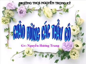 Bài giảng Hình học lớp 6 - Tiết 25: Đường tròn - Nguyễn Hương Trang
