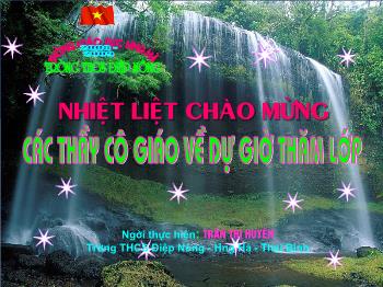 Bài giảng Hình học lớp 6 - Tiết 7: Đoạn thẳng - Trần Thị Huyền