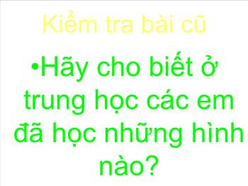 Bài giảng Hình học lớp 6 - Tiết học 7: Đoạn thẳng