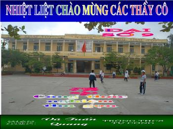 Bài giảng môn Đại số 9 năm 2010 - Tiết 55 – Bài 5: Công thức nghiệm thu gọn