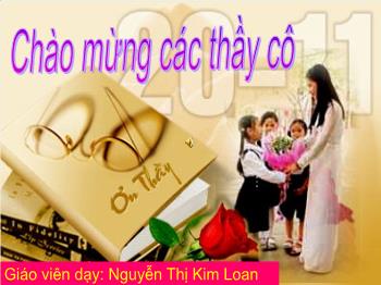 Bài giảng môn học Đại số 7 - Bài 5: Hàm số - Nguyễn Thị Kim Loan