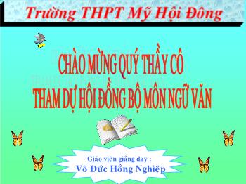 Bài giảng Ngữ văn 12 - Bài học: Chữa lỗi lập luận trong văn nghị luận