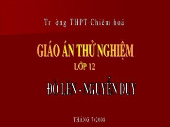 Bài giảng Ngữ văn 12 - Bài học: Đò lèn, Nguyễn Duy