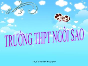 Bài giảng Ngữ văn 12 - Đò lèn - Trường THPT Ngôi Sao