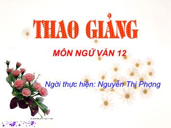 Bài giảng Ngữ văn 12 - Tiết 22: Tiếng Việt Luật thơ