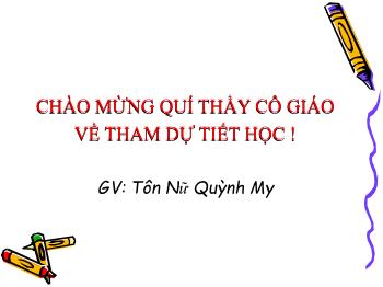 Bài giảng Ngữ văn 12 - Tiết học 23: Tiếng Việt Luật thơ