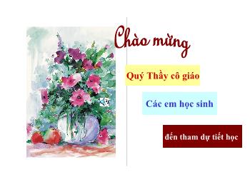 Bài giảng Ngữ văn lớp 12 - Tiết học 23: Tiếng Việt Luật thơ