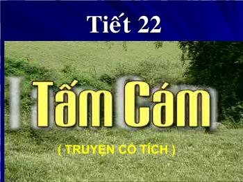 Bài giảng môn Ngữ văn 10 - Tiết 22: Tấm Cám