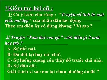 Bài giảng Ngữ văn 10 - Tiết dạy 26, 27: Đọc văn ca dao than thân yêu thương, tình nghĩa