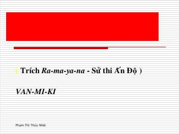 Bài giảng Ngữ văn lớp 10 - Tiết học: Ra - Ma buộc tội