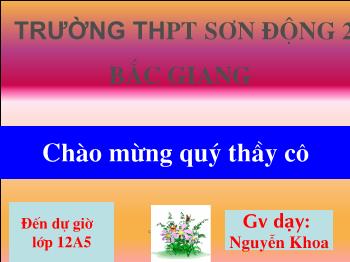 Thiết kế bài giảng Ngữ văn 12 - Đọc văn Việt Bắc, Tố Hữu