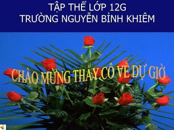 Bài giảng Ngữ văn 12 - Tiết: Sóng - Trường Nguyễn Bỉnh Khiêm