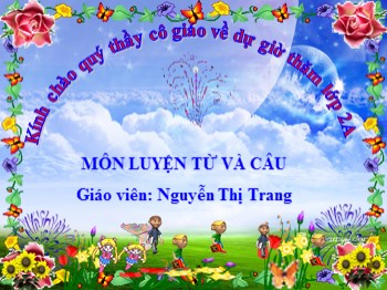 Bài giảng môn Đạo đức Lớp 2 - Tuần 16: Giữ gìn trật tự, vệ sinh nơi công cộng (Tiết 1)