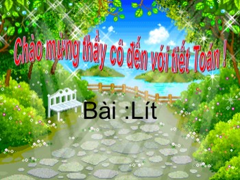 Bài giảng môn Toán Lớp 2 - Bài :Lít