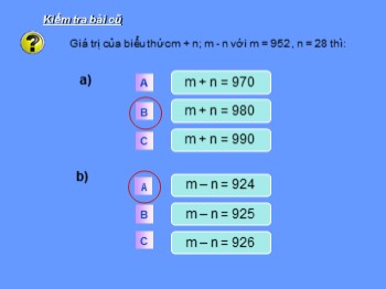 Bài giảng môn Toán Lớp 4 - Bài: Ôn tập về biểu đồ