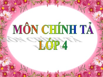 Bài giảng môn Chính tả Khối 4 - Tuần 9 - Bài: Thợ rèn