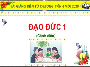 Bài giảng môn Đạo đức Lớp 1 (Cánh diều) - Bài 1: Em với nội quy trường lớp