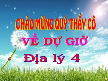 Bài giảng môn Địa lý 4 - Tuần 7 - Bài: Một số dân tộc ở Tây Nguyên