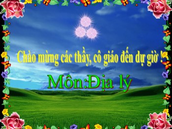 Bài giảng môn Địa lý 5 - Bài 9: Các dân tộc, sự phân bố dân cư