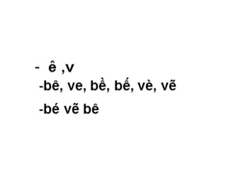 Bài giảng môn Học vần Lớp 1 - Bài 8: l, h