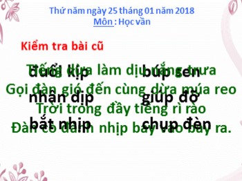 Bài giảng môn Học vần Lớp 1 - Bài: iêp-ươp