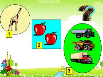 Bài giảng môn Toán 1 - Bài: Các số 1, 2, 3, 4, 5