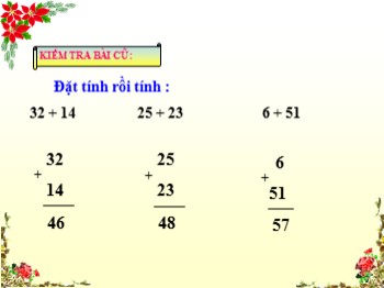 Bài giảng môn Toán Lớp 1 - Bài: Luyện tập (Trang 156)