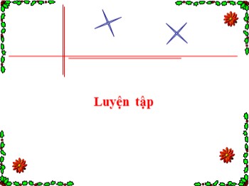 Bài giảng môn Toán Lớp 1 - Bài: Luyện tập (Trang 21)