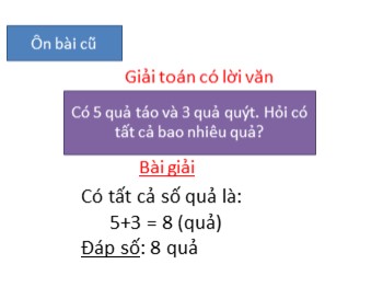 Bài giảng môn Toán Lớp 1 - Bài: Xăng-ti-mét, đo độ dài