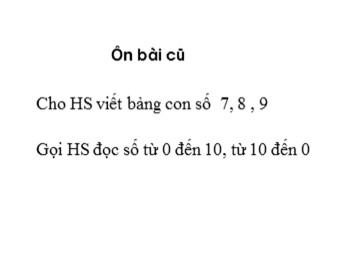 Bài giảng môn Toán Lớp 1 - Tuần 3 - Bài: Nhiều hơn, ít hơn, bằng nhau