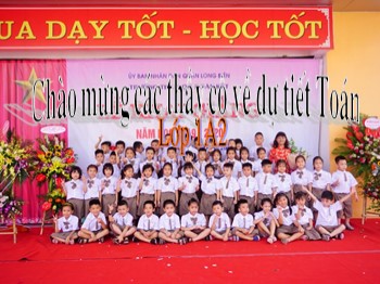 Bài giảng môn Toán Lớp 1 - Tuần 6 - Bài: Làm quen với phép cộng (Tiết 2)