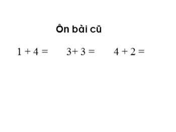 Bài giảng môn Toán Lớp 1 - Tuần 8 - Bài: Luyện tập (Trang 42)