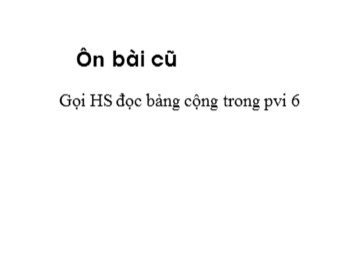 Bài giảng môn Toán Lớp 1 - Tuần 8 - Bài: Phép cộng trong phạm vi 10