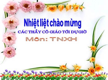 Bài giảng môn Tự nhiên và xã hội Lớp 1 - Bài 1: Gia đình em (Tiết 1)