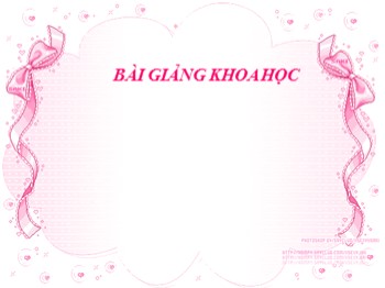 Bài giảng môn Khoa học Lớp 4 - Tuần 17 - Bài: Ôn tập