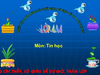 Bài giảng môn Tin học Lớp 4 - Chủ đề 1, Bài 2: Các thao tác với thư mục