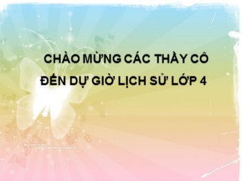 Bài giảng môn Lịch sử Lớp 4 - Bài 16: Chiến thắng Chi Lăng