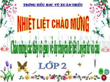 Bài giảng môn Luyện từ và câu Lớp 4 - Tuần 10 - Bài: Chim vành khuyên