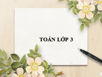 Bài giảng môn Toán Lớp 3 - Tuần 20 - Bài: Điểm ở giữa trung điểm của đoạn thẳng