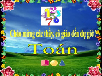 Bài giảng môn Toán Lớp 3 - Tuần 9 - Bài: Góc vuông, góc không vuông