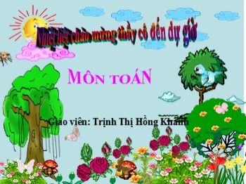 Bài giảng môn Toán Lớp 4 - Bài: Nhân một số với một hiệu