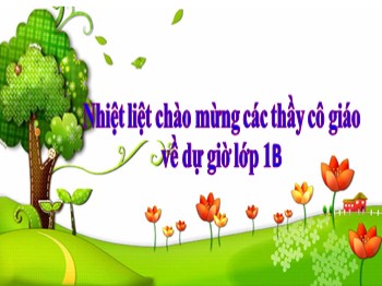 Giáo án điện tử môn Toán Lớp 1 - Bài: Số 10