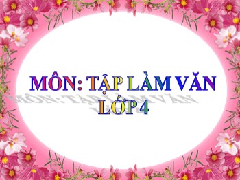 Bài giảng môn Tập làm văn Lớp 4 - Tuần 19 - Bài: Luyện tập xây dựng mở bài trong bài văn miêu tả đồ vật