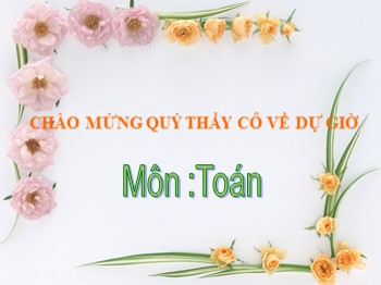 Bài giảng môn Toán Lớp 4 - Tuần 22 - Bài: So sánh hai phân số cùng mẫu số