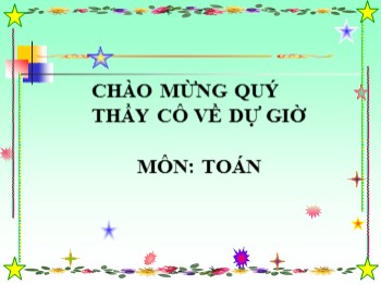 Bài giảng môn Toán Lớp 4 - Tuần 25 - Bài: Luyện tập (Trang 133)