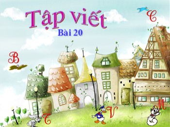 Bài giảng Tập viết Lớp 2 - Tuần 20 - Chữ hoa Q