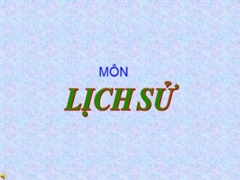 Giáo án điện tử môn Lịch sử Lớp 4 - Tuần 19 - Bài: Nước ta cuối thời Trần